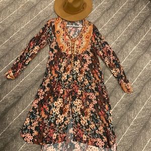 Anthropologie Tunic Dress Hi Low